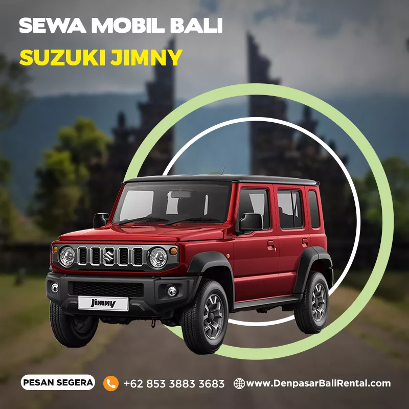 Sewa Mobil Bali Murah Tipe Rental Mobil Jimny Lepas Kunci Atau dengan Sopir